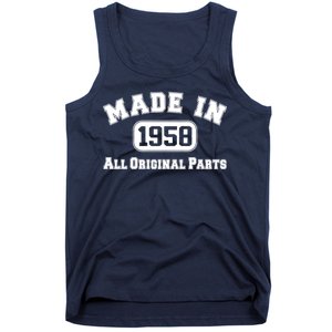 Made In 1958 All Original Parts Tank Top