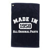 Made In 1958 All Original Parts Golf Towel