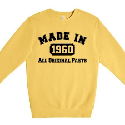 Made In 1960 All Original Parts Premium Crewneck Sweatshirt