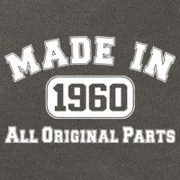 Made In 1960 All Original Parts Cotton Canvas Backpack