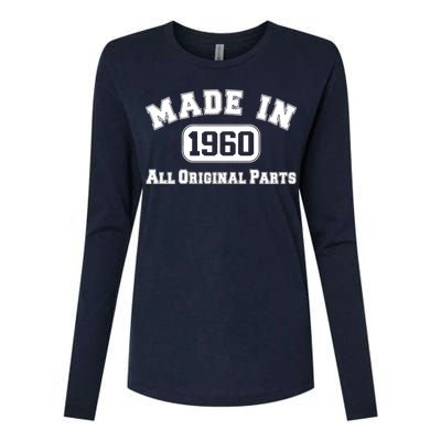 Made In 1960 All Original Parts Womens Cotton Relaxed Long Sleeve T-Shirt