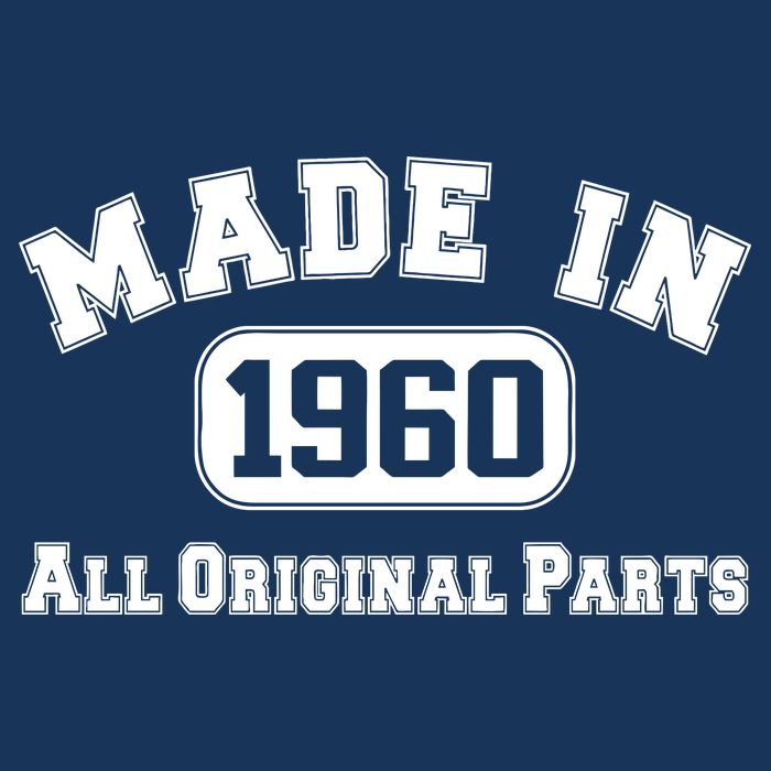 Made In 1960 All Original Parts Bucket Hat