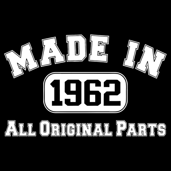 Made In 1962 All Original Parts Stripe Pom Pom Beanie