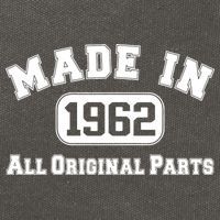 Made In 1962 All Original Parts Cotton Canvas Backpack