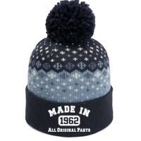 Made In 1962 All Original Parts The Baniff Cuffed Pom Beanie