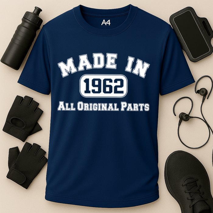 Made In 1962 All Original Parts Cooling Performance Crew T-Shirt