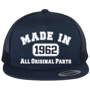 Made In 1962 All Original Parts Flat Bill Trucker Hat