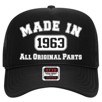 Made In 1963 All Original Parts Trucker Hat