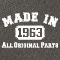 Made In 1963 All Original Parts Cotton Canvas Backpack