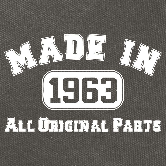 Made In 1963 All Original Parts Cotton Canvas Backpack