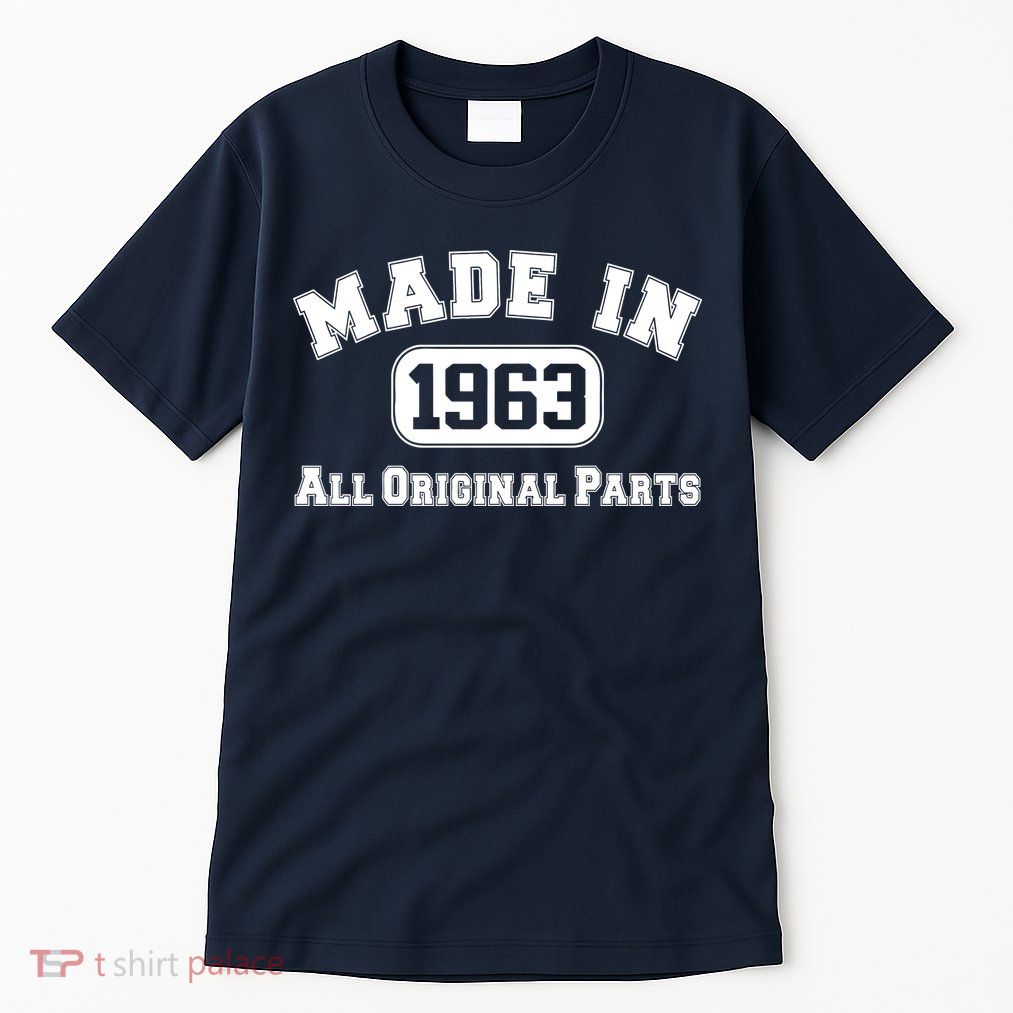 Made In 1963 All Original Parts Tall T-Shirt