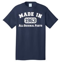 Made In 1963 All Original Parts Tall T-Shirt