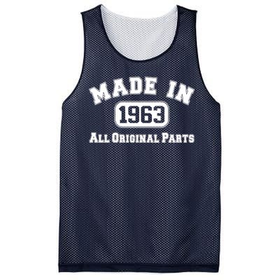 Made In 1963 All Original Parts Mesh Reversible Basketball Jersey Tank