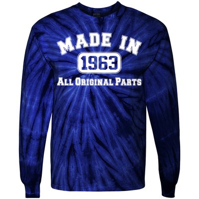 Made In 1963 All Original Parts Tie-Dye Long Sleeve Shirt