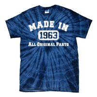 Made In 1963 All Original Parts Tie-Dye T-Shirt