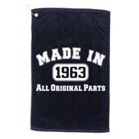 Made In 1963 All Original Parts Golf Towel