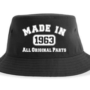 Made In 1963 All Original Parts1 Sustainable Bucket Hat