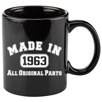 Made In 1963 All Original Parts1 11oz C Handle Ceramic Mug