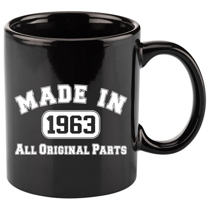 Made In 1963 All Original Parts1 11oz C Handle Ceramic Mug