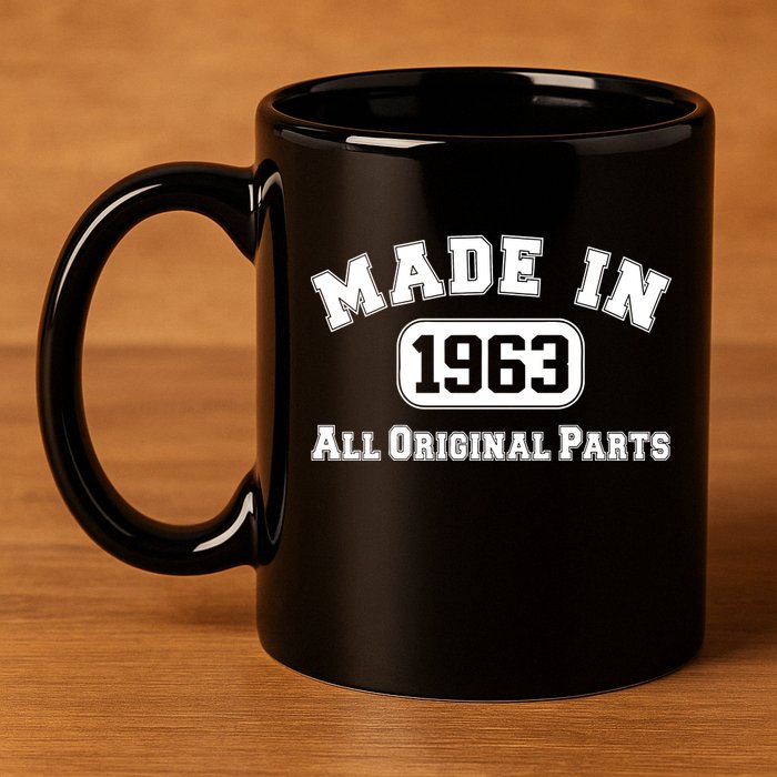 Made In 1963 All Original Parts1 11oz C Handle Ceramic Mug