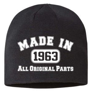 Made In 1963 All Original Parts1 Sustainable Beanie