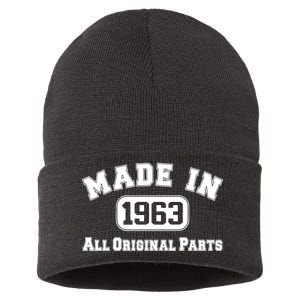 Made In 1963 All Original Parts1 Sustainable Knit Beanie