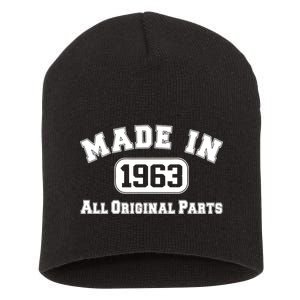 Made In 1963 All Original Parts1 Short Acrylic Beanie