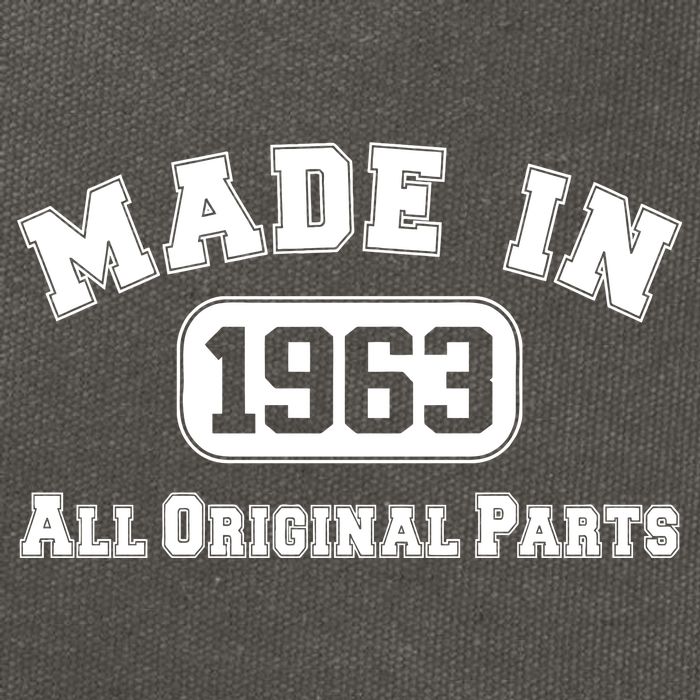Made In 1963 All Original Parts1 Cotton Canvas Backpack