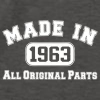 Made In 1963 All Original Parts1 Vector Backpack