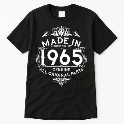 Made In 1965 Aged To Perfection Vintage Bithday Tall T-Shirt