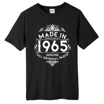 Made In 1965 Aged To Perfection Vintage Bithday Tall Fusion ChromaSoft Performance T-Shirt