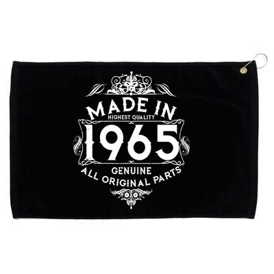 Made In 1965 Aged To Perfection Vintage Bithday Grommeted Golf Towel