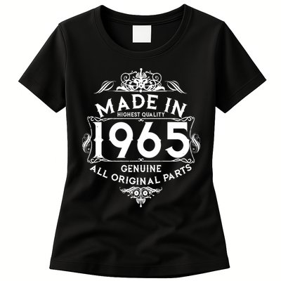 Made In 1965 Aged To Perfection Vintage Bithday Womens T-Shirt
