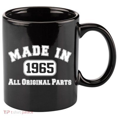 Made In 1965 All Original Parts 11oz C Handle Ceramic Mug