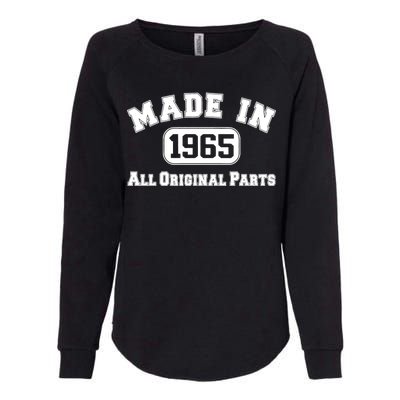 Made In 1965 All Original Parts Womens California Wash Sweatshirt