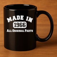 Made In 1966 All Original Parts 11oz C Handle Ceramic Mug