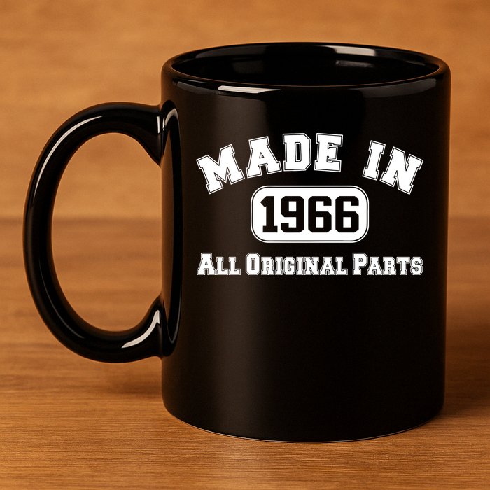Made In 1966 All Original Parts 11oz C Handle Ceramic Mug