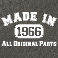 Made In 1966 All Original Parts Cotton Canvas Backpack