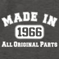 Made In 1966 All Original Parts Vector Backpack