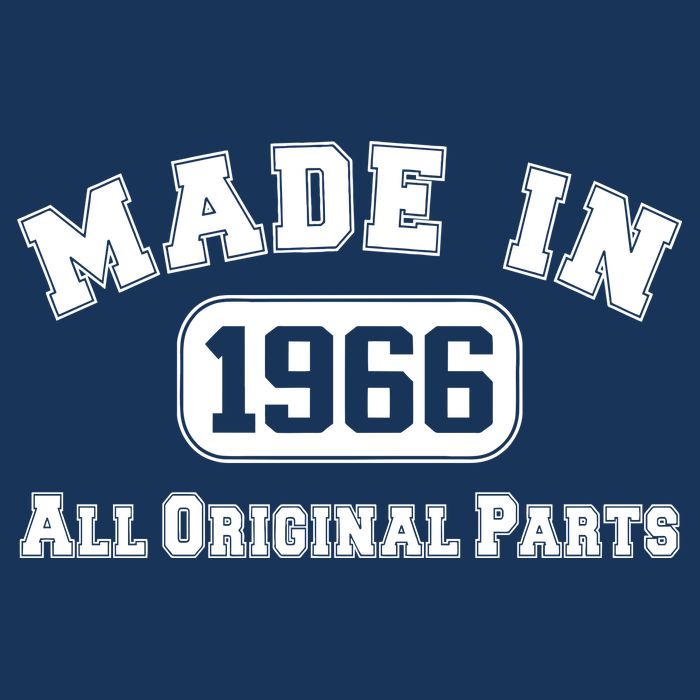Made In 1966 All Original Parts Apron