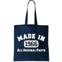 Made In 1966 All Original Parts Tote Bag