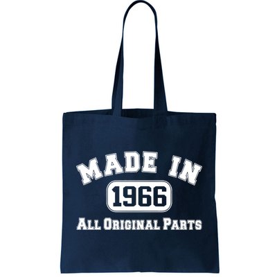 Made In 1966 All Original Parts Tote Bag