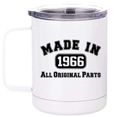 Made In 1966 All Original Parts 12 oz Stainless Steel Tumbler Cup