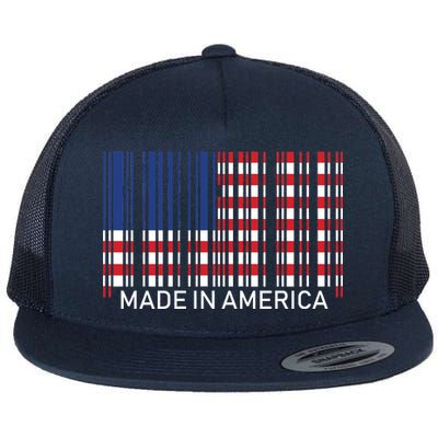 Made In America Flat Bill Trucker Hat