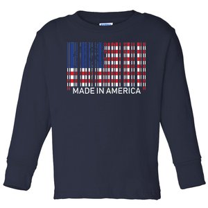 Made In America Toddler Long Sleeve Shirt