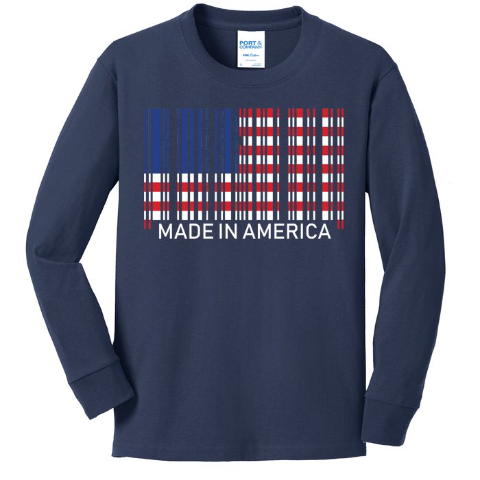 Made In America Kids Long Sleeve Shirt