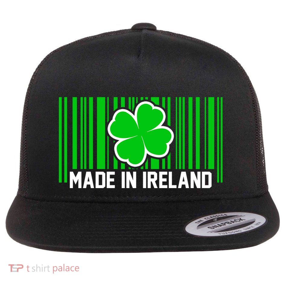 Made In Ireland Flat Bill Trucker Hat
