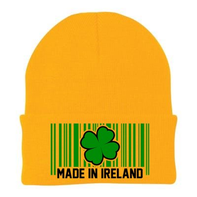 Made In Ireland -Irish Distressed Logo Knit Cap Winter Beanie