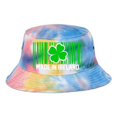 Made In Ireland -Irish Distressed Logo Tie Dye Newport Bucket Hat