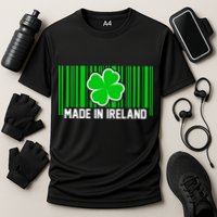 Made In Ireland -Irish Distressed Logo Cooling Performance Crew T-Shirt